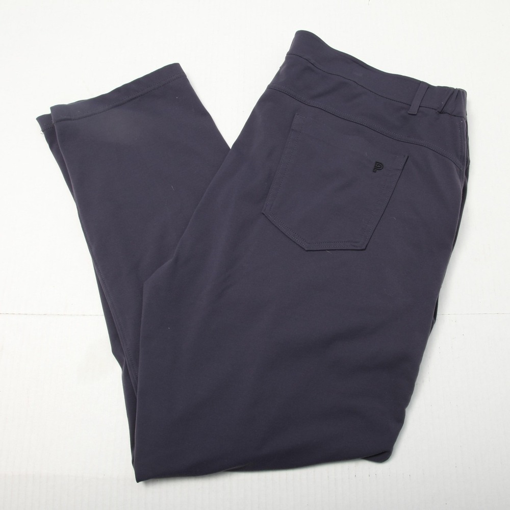 Public Rec Pants Mens 44x32 Navy Performance Stretch Golf Travel Comfort